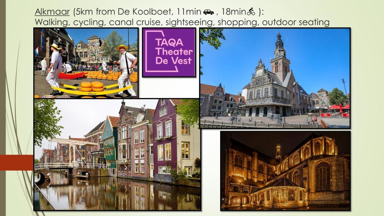 Vakantiewoning De Koolboet Koedijk Ngoại thất bức ảnh